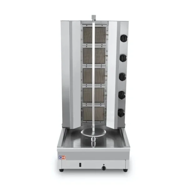 Asador kebab Nulss 5 quemadores